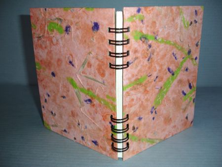 Pulp Painted Spring Journal  &copy; Seastone Papers