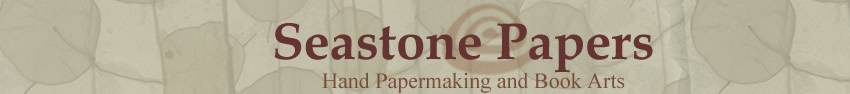 Seastone Papers - Hand Papermaking and Book Arts